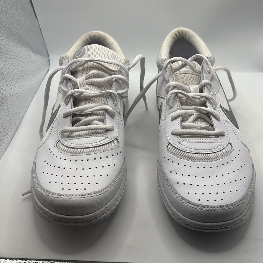 Nike Women's Zoom Court Lite 3 Tennis Shoes White/Grey SZ 9.5 walking minimalist - Picture 2 of 10